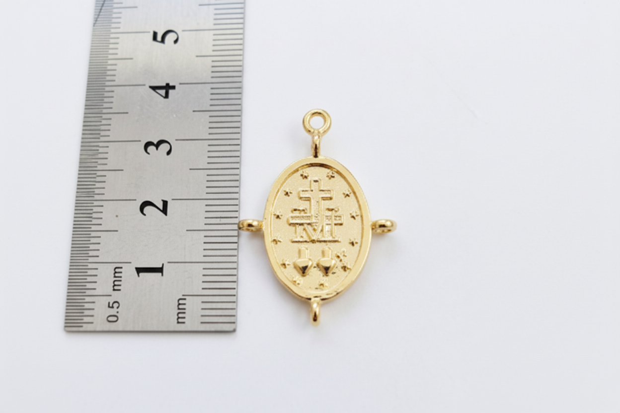 Medalla para aplicar virgen de los rayos