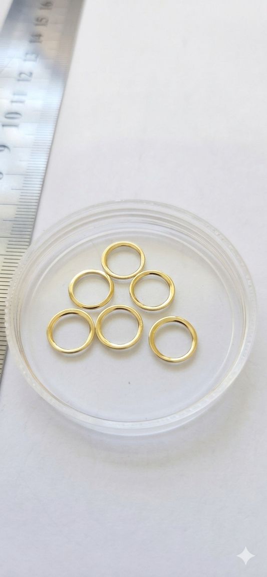 Argolla cerrada 10 MM por gramo