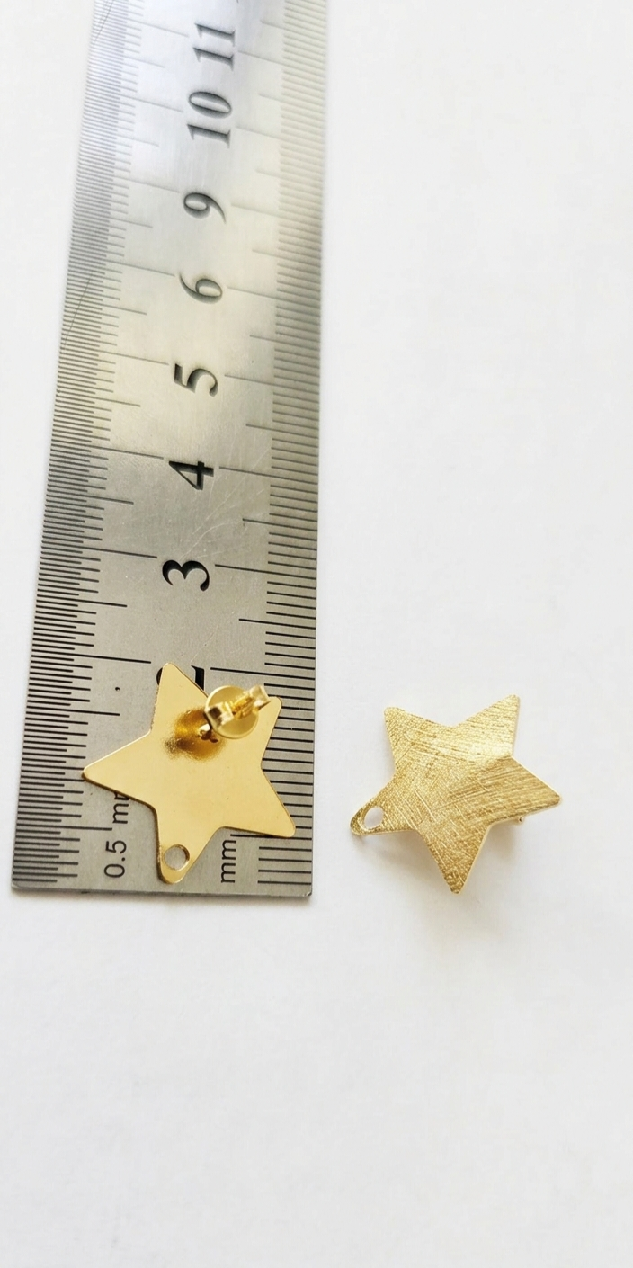 AD009 Base aro estrella satinada