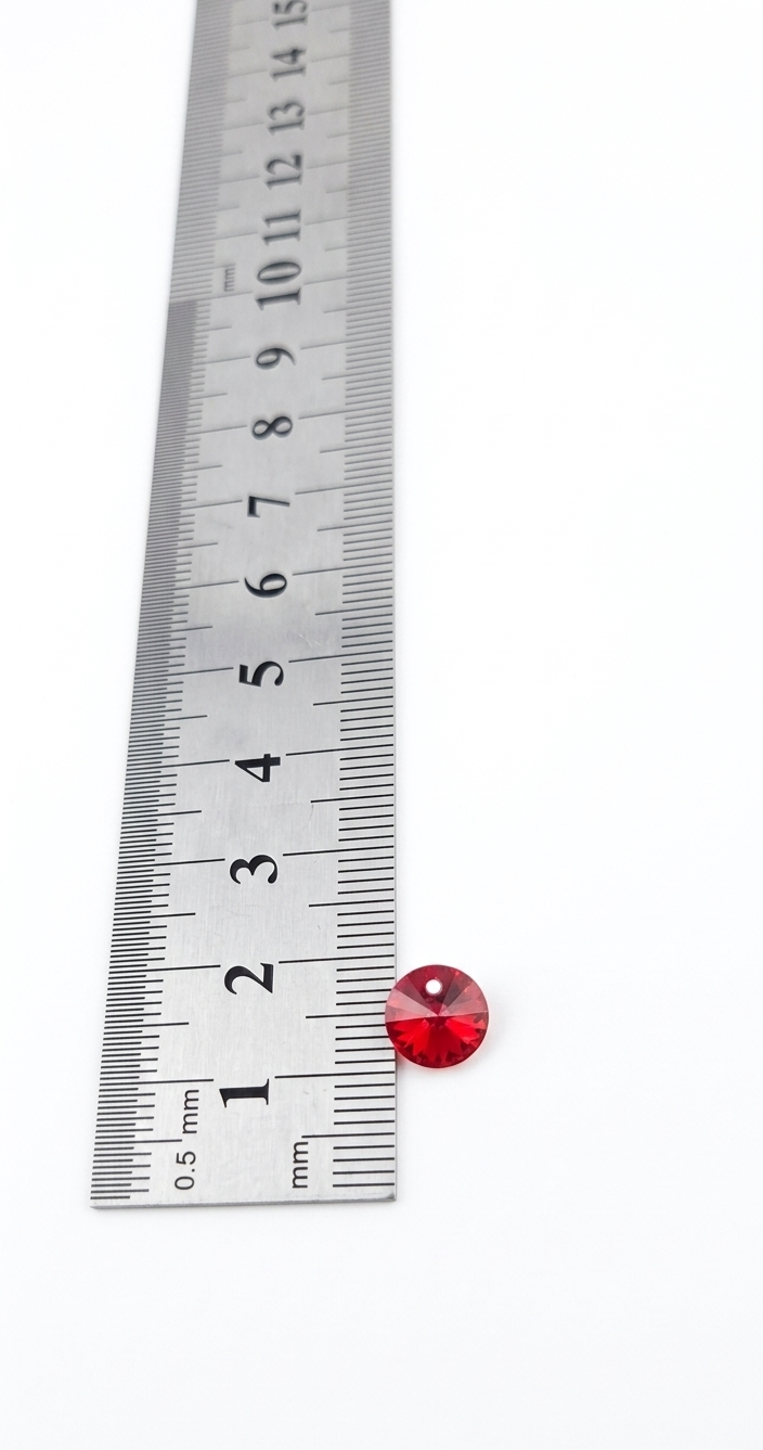 Cristal Swarovski Rivoli pendant light siam 8 MM