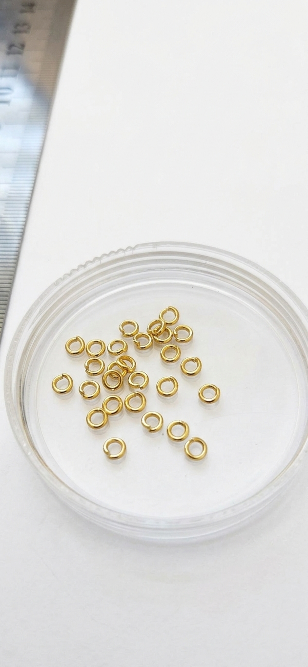 CD003- Argolla abierta 3 MM por gramos