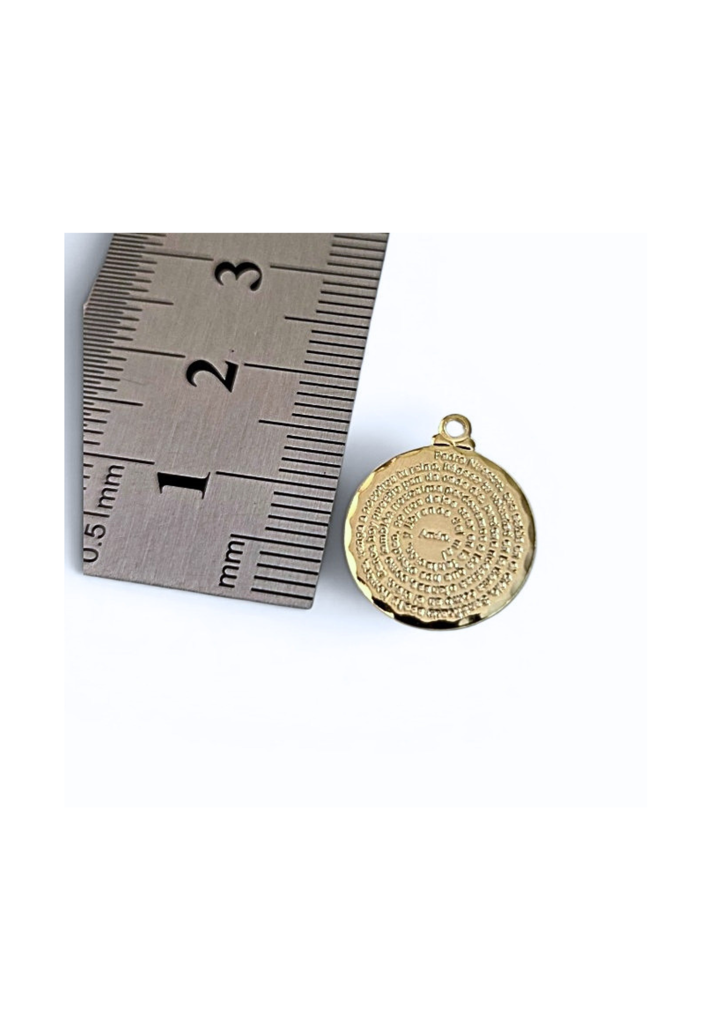 Medalla Padre Nuestro 15 MM