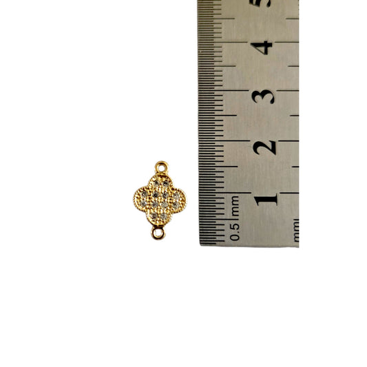 Conector trebol circon 12 x 8 MM