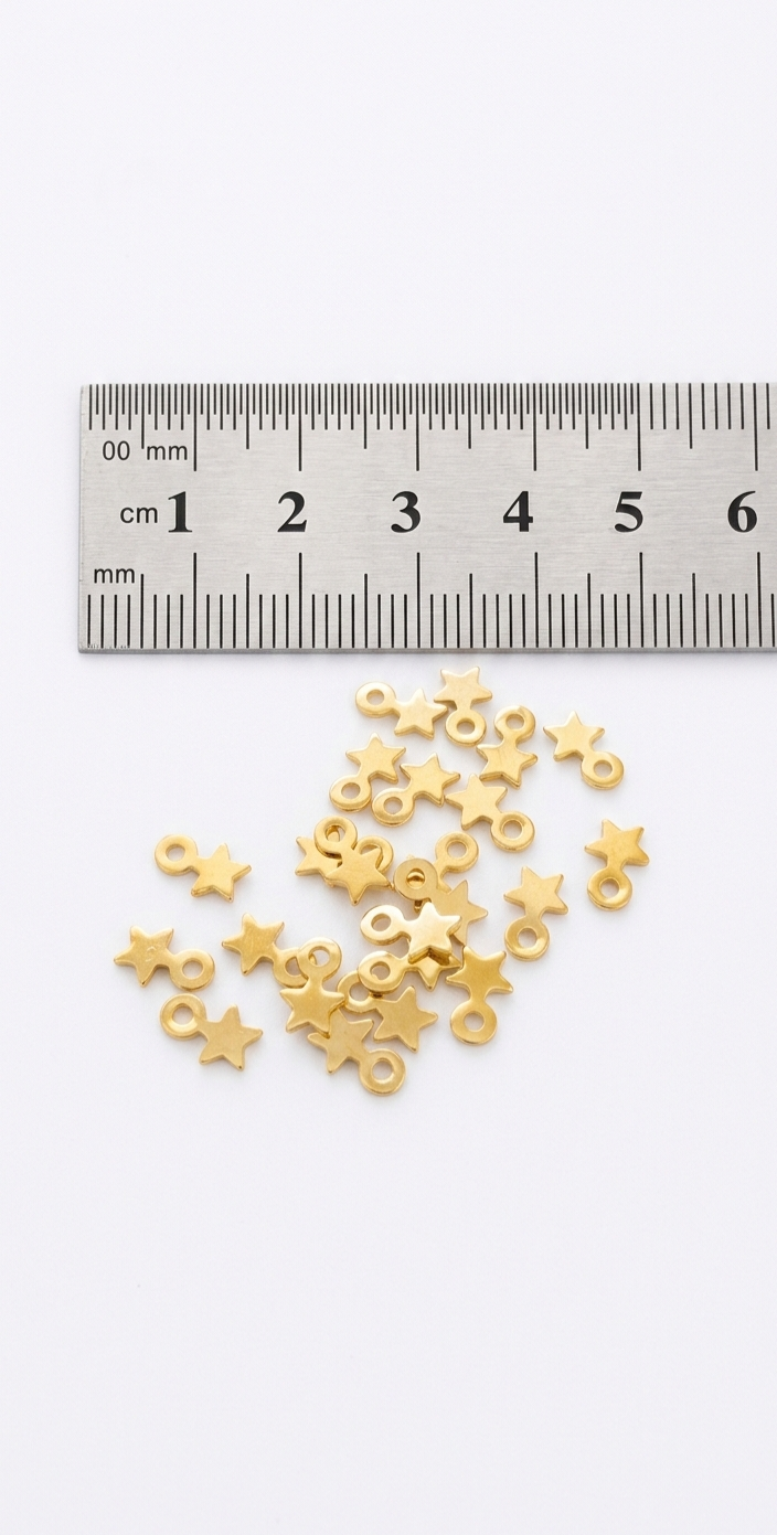 Dije mini estrella por gramo