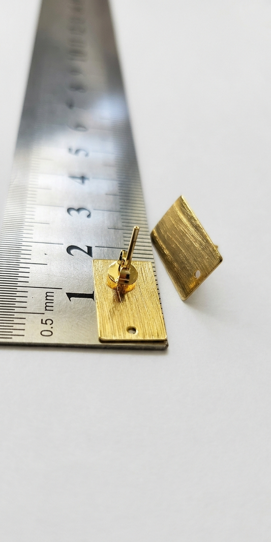 AD008 Base de aro rectangular satinado