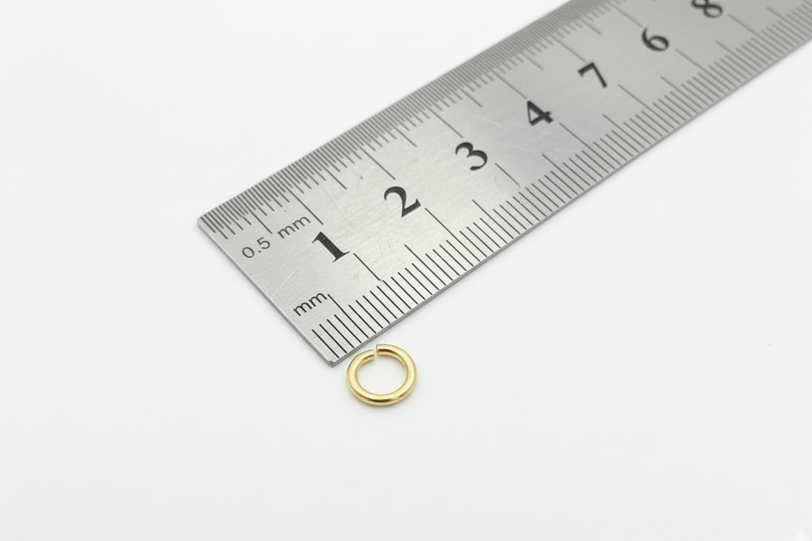 Argolla abierta 5 MM por gramo