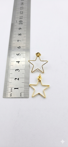 AD004 Aros estrellas chicas