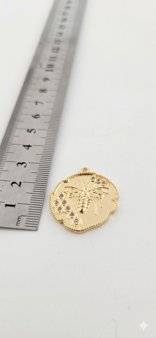 Medalla Abeja y circones