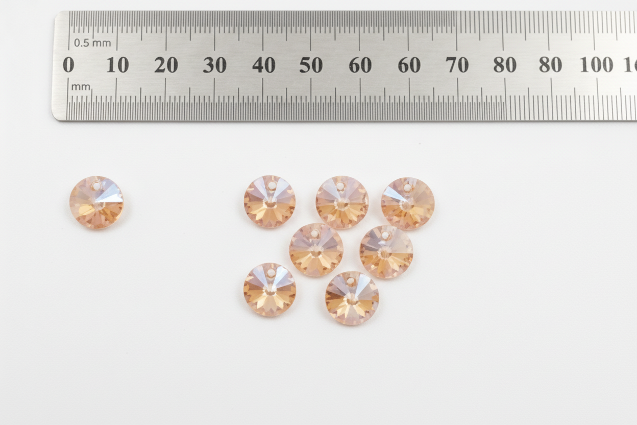 Cristal swarovski Rose 8 MM