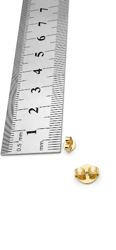 BD001- Broche aro mariposa unidad