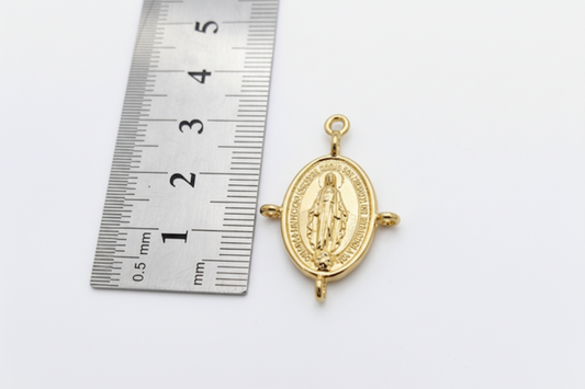 Medalla para aplicar virgen de los rayos